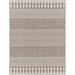 Mark&Day Outdoor Area Rugs 5x7 St George Global Indoor/Outdoor Dark Brown Cream Area Rug (5 3 x 7 )