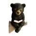 HANXIULIN Solar Charging Baby Bear&Koala Reading Book Sculpture Resin Animal Statue Outdoor Decoration With Solar LED Lights Yard Art Sculpture for Yard Patio Porch Decoration Home Decor