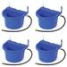 Little Giant 4 Gal Auto Float Controlled Waterer Livestock Water Trough (4 Pack)