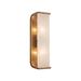 Kuzco Lighting Wv327015 Abbott 2 Light 15 Tall Wall Sconce - Vintage Brass / Alabaster