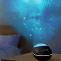 Weloille Projection Night Bluetooth Audio Colorful Ocean Remote Control Upgraded Music LED Projection Bluetooth Audio