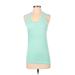 Athleta Active Tank Top: Teal Activewear - Women's Size Small