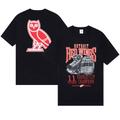 Men's OVO x NHL Black Detroit Red Wings Graphic T-Shirt