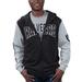 Men's G-III Sports by Carl Banks Black/Silver Las Vegas Raiders T-Shirt & Full-Zip Hoodie Combo Set