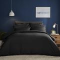 Fogarty Soft Touch Duvet Cover and Pillowcase Set Black