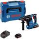 Bosch Professional GBH 18V-24 C SDS-Plus-Cordless hammer drill 18 V 5 Ah Li-ion brushless, incl. spare battery, incl. charger, incl. case