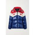 Perfect Moment - Stellar Quilted Glossed-shell Down Ski Jacket - Navy