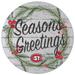 St. Cloud State Huskies 20'' x Season's Greetings Circle