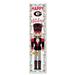 Georgia Bulldogs 11" x 46" Nutcracker Holiday Leaner Sign