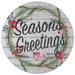 Worcester Polytechnic Institute Engineers 20'' x Season's Greetings Circle