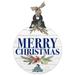 Carleton Knights 20'' x 24'' Merry Christmas Ornament Sign