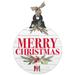 Minnesota State Moorhead Dragons 20'' x 24'' Merry Christmas Ornament Sign