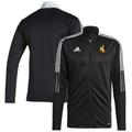 Men's adidas Black Wyoming Cowboys Sideline Tiro21 Track Full-Zip Jacket