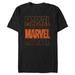 Men's Mad Engine Black Marvel T-Shirt