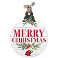 Illinois Tech Scarlet Hawks 20'' x 24'' Merry Christmas Ornament Sign