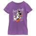 Girls Youth Mad Engine Purple Minnie Mouse T-Shirt