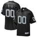 Men's NFL Pro Line Jim Otto Black Oakland Raiders Retired Player Replica Jersey