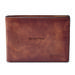 Fossil Brown Central Maine Community College Derrick Front Pocket Bifold Wallet