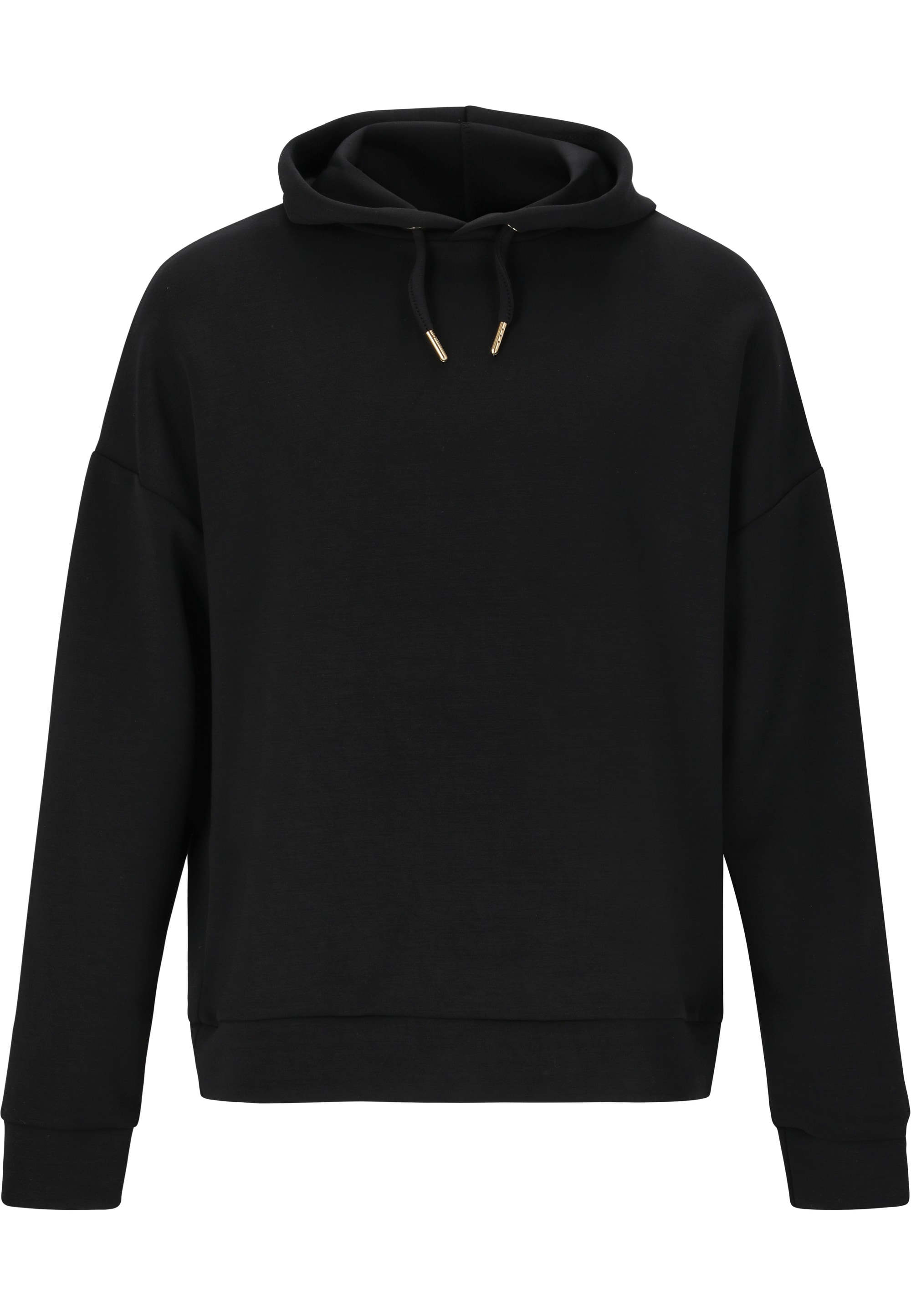 Kapuzensweatshirt ENDURANCE "Timmia", Kinder, Gr. 116, schwarz, 51% Polyester, 44% Modal, 5% Elasthan, unifarben, normal, ohne Ausschnitt, Sweatshirts, mit kuscheligem Komfort Image