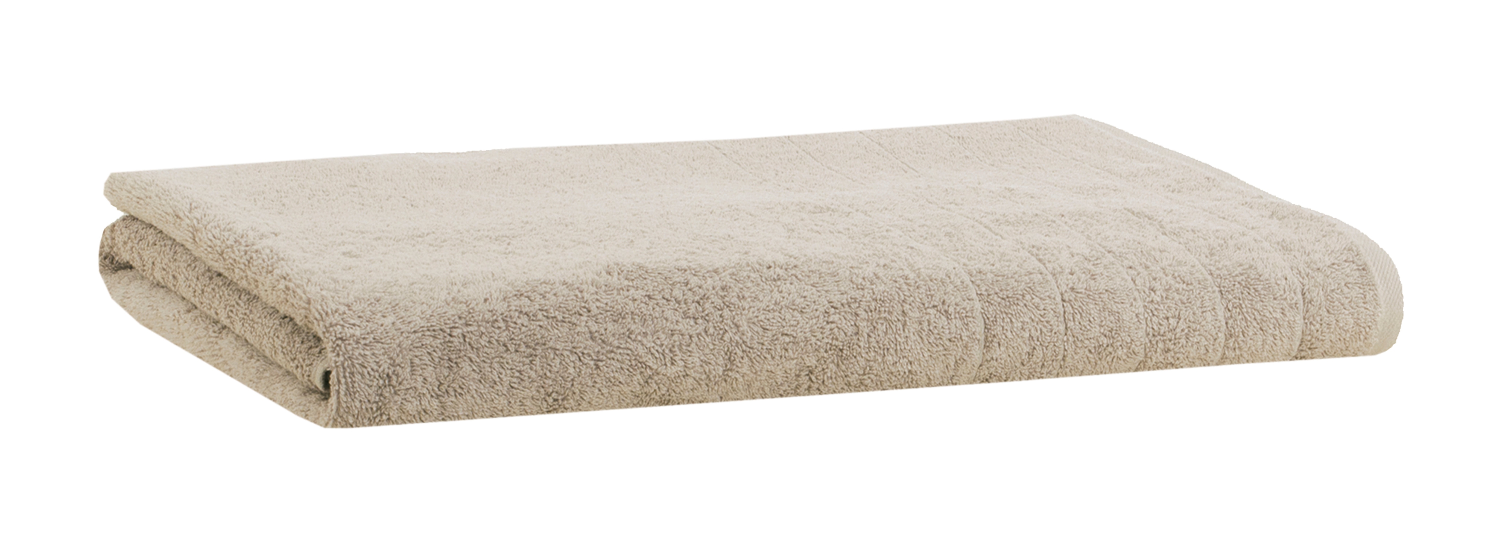 Saunatuch CARL ROSS "HygieniCotton", braun (cork), B:70cm L:200cm, Frottee, Obermaterial: 100% Baumwolle, Handtücher, mit 2 Aufhängekordeln Image