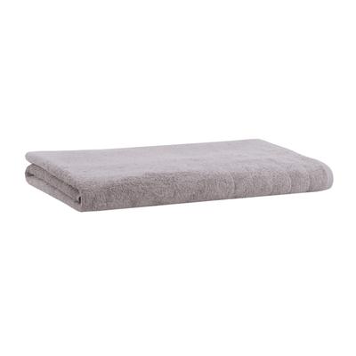 Saunatuch CARL ROSS "HygieniCotton", grau (platin), B:70cm L:200cm, Frottee, Obermaterial: 100% Baumwolle, Handtücher (Packung), mit 2 Aufhängekordeln Image