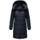 Winterjacke MARIKOO "Natsukoo XVI" Gr. XS, blau (navy) Damen Jacken Winterjacken