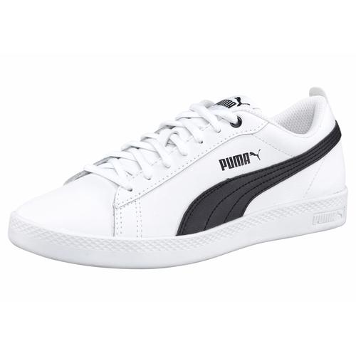 „Sneaker PUMA „“SMASH WNS V2 L““ Gr. 41, schwarz-weiß (puma white, puma black) Schuhe Sneaker“