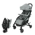 Nania - Lightweight, Compact LILI Stroller - for Children Aged 0-36 Months - Adjustable backrest with Lying Position - Quick, Compact Folding (Grey)