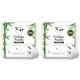 The Cheeky Panda Bambus Toilettenpapier 3-Lagig | 9 Rollen x 200 Blatt | Klopapier Plastikfrei Verpackt | Eco WC Papier (Packung mit 2)