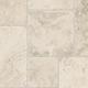 Tile & Plank Effect Vinyl Flooring Realistic 3.8mm Anti-Slip Lino for Kitchen Bathroom Hall (Cream Rustic Tiles, 3m x 2m)