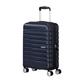 American Tourister Flashline Spinner S, Hand Luggage, 55 cm, 34 L, Ink Blue, Blue, Spinner S (55 cm - 34 L), Carry-on Luggage