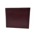 Ted Baker Mens Colo/Hafan Colour Internal Bifold Wallet in Red Leather