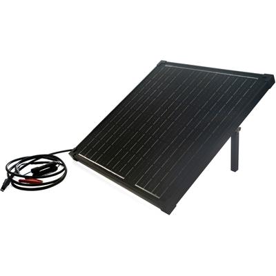 Solarladegerät TECHNAXX "TX-214", schwarz, B:53,5cm H:4cm T:57cm, Aluminium, ABS-Kunststoff, Ladegeräte, 50 W Solar Ladeset Image