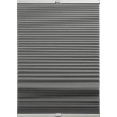 Wabenplissee "Thermo Sina", grau, B:40cm H:130cm, Obermaterial: 100% Polyester, SCHÖNER WOHNEN-KOLLEKTION, Plissees, verschraubt, energiesparend, Thermo Rückseite, schallabsorbierend Image