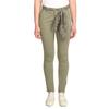 Chinohose LE TEMPS DES CERISES "DYLI 4", Damen, Gr. 28, US-Größen, grün (khaki), 98% Baumwolle, 2% Elasthan, casual, Hosen, aus Baumwollstretch