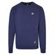 Kapuzenpullover STARTER BLACK LABEL "Herren Starter Essential Crewneck" Gr. S, blau (darkblue) Herren Pullover Kapuzenpullover