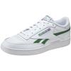 Sneaker REEBOK CLASSIC "Club C Revenge", Gr. 40, grün (weiß, grün), Leder, sportlich, Schuhe