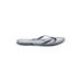 Shade & Shore Flip Flops: Gray Solid Shoes - Women's Size 6 - Open Toe