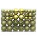 The Holiday Aisle® Christmas Ball 100 Piece Ornament for Christmas Tree Holiday Xmas Ball Plastic in Green | 0 H x 0 W x 0 D in | Wayfair