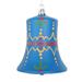 The Holiday Aisle® Mahaska Bell Ornament Plastic in Blue | 5.5 H x 3.74 W x 3.74 D in | Wayfair A52F97719EA4475591A892146242CEB0