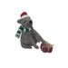 The Holiday Aisle® Grey Cat Santa Hat Figurine in Gray | 3.54 H x 3.74 W x 2.76 D in | Wayfair 98F9A5F2C44945ACAD36F1FCE337E259