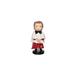 The Holiday Aisle® "HARPER" Gathered Traditions Joe Spencer Figure CAROLING BOY Resin | 3.15 H x 7.05 W x 3.31 D in | Wayfair