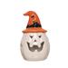 The Holiday Aisle® Halloween Pumpkin w/ LED Figurine in White | 2.76 H x 5.91 W x 3.74 D in | Wayfair 20CEA045CD6F49B4AD3314381AECE222