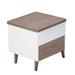 Latitude Run® Gambill Coffee Table Wood in White/Brown | 28.7 H x 18.9 W x 20.4 D in | Wayfair 8FF039030B2345769C76EB5BF88F9312