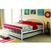 Red Barrel Studio® Bardella Metal Spindle Bed Frame w/ Headboard Metal | 79.09 H x 38.09 W x 54.09 D in | Wayfair C7C17EF479F44308AF2CFCE57D538698