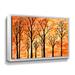 Millwood Pines Fall Leaves & Trees Autumn Composition II Metal in Green | 24 H x 32 W x 2 D in | Wayfair 1BB98CBD6A6B49B28B19AB039BF464F9