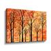 Millwood Pines Fall Leaves & Trees Autumn Composition II Canvas in Green | 14 H x 18 W x 2 D in | Wayfair 048F7A4E64ED418CAAFBDF4B1C25FA1C