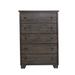 August Grove® Berthony 5 Drawer 35" W Chest Wood in Brown/Orange | 52 H x 35 W x 17 D in | Wayfair 1811FB5001164C2BB391BD967CBDEB27