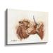 Union Rustic Chin Up Little One On Canvas Print Canvas in White | 36 H x 48 W x 2 D in | Wayfair 69179B18EA4441E1A4CADBF7075DB07B