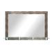 Latitude Run® Jerek Rectangle Wood Wall Mirror in Black/Brown | 32.5 H x 72 W x 7.25 D in | Wayfair E5FBD365592B4AF2B6A79EC89EEB2AFB